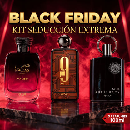 Black Friday kit perfumes árabes
