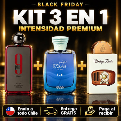 Kit 3 en 1 Intensidad Premium