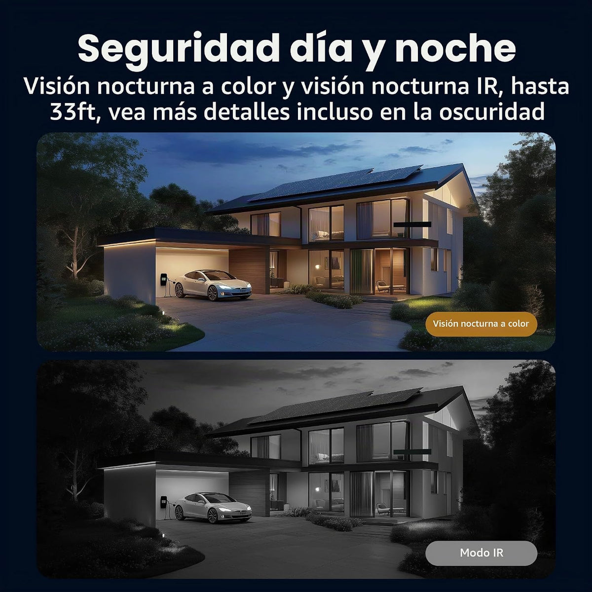 Cámara de Seguridad Panorámica 4G para Exterior | Visión 360° y Nocturna G