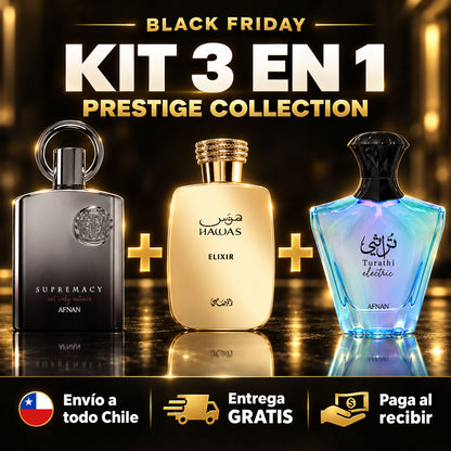 Kit 3 en 1 Prestige Collection