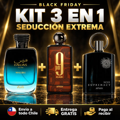 Kit 3 en 1 Seducción Extrema