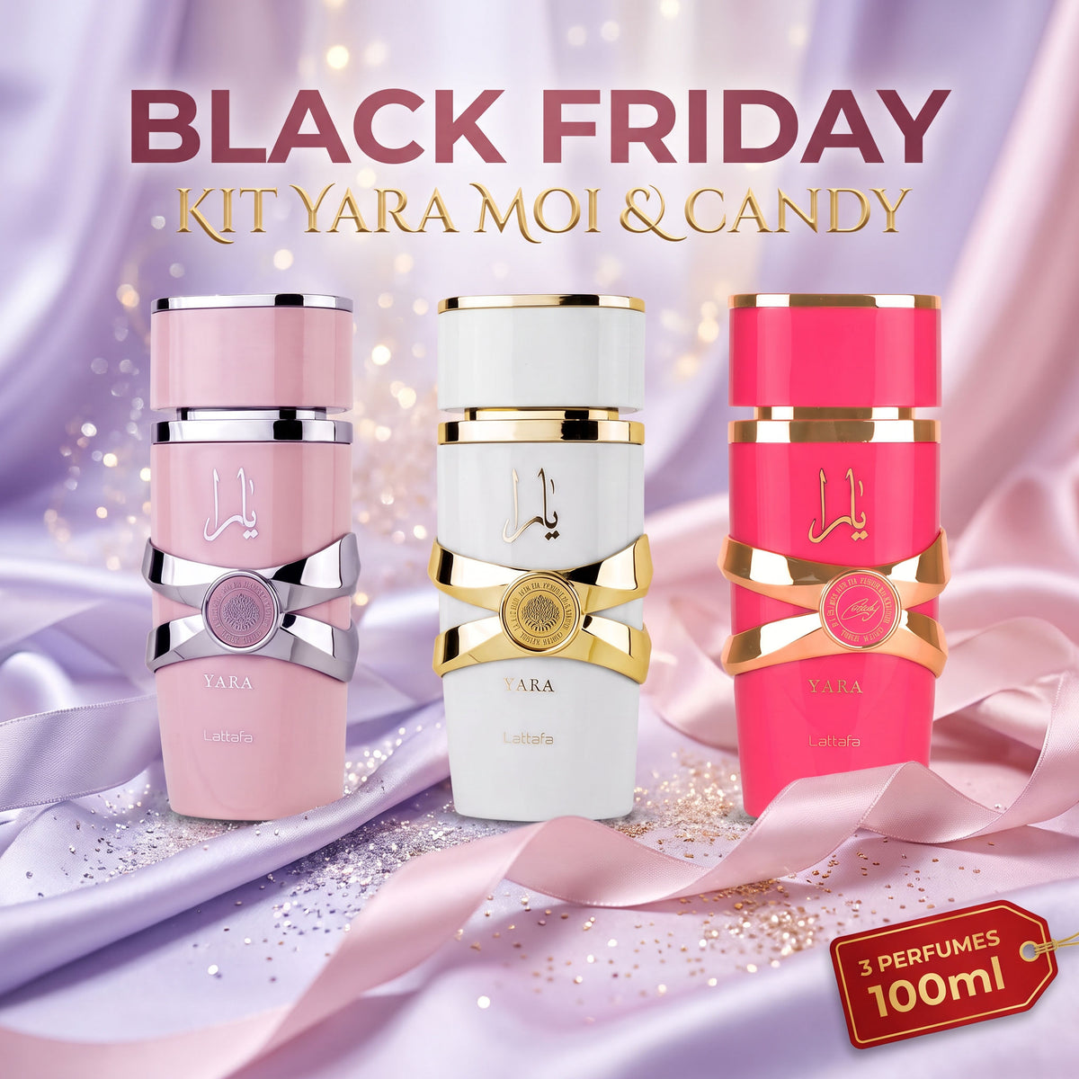 Black Friday kit perfumes árabes