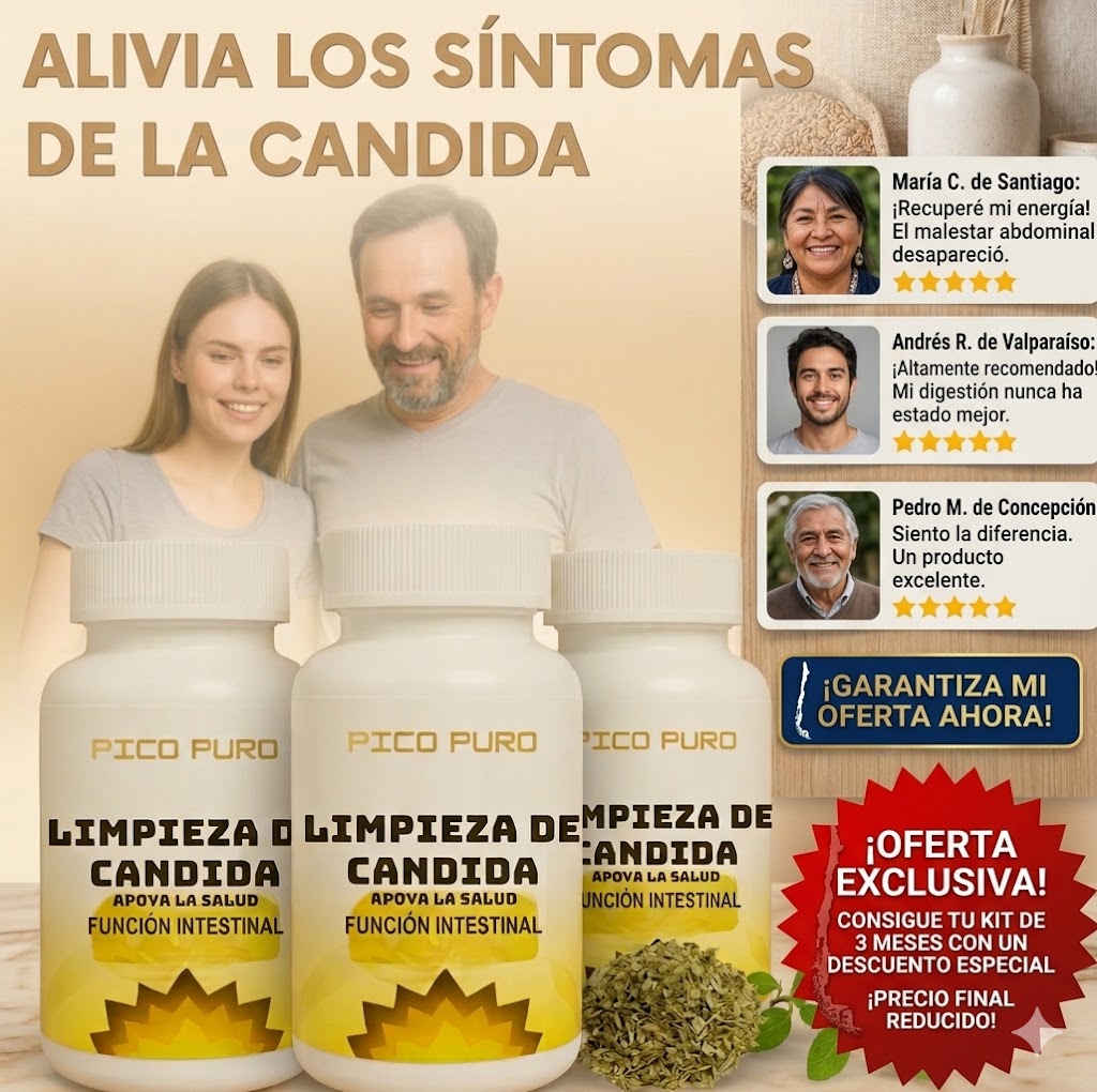 PROMOCIÓN 3x1 - Candida Cleanse | Limpieza Intestinal y Colon + Probióticos Naturales